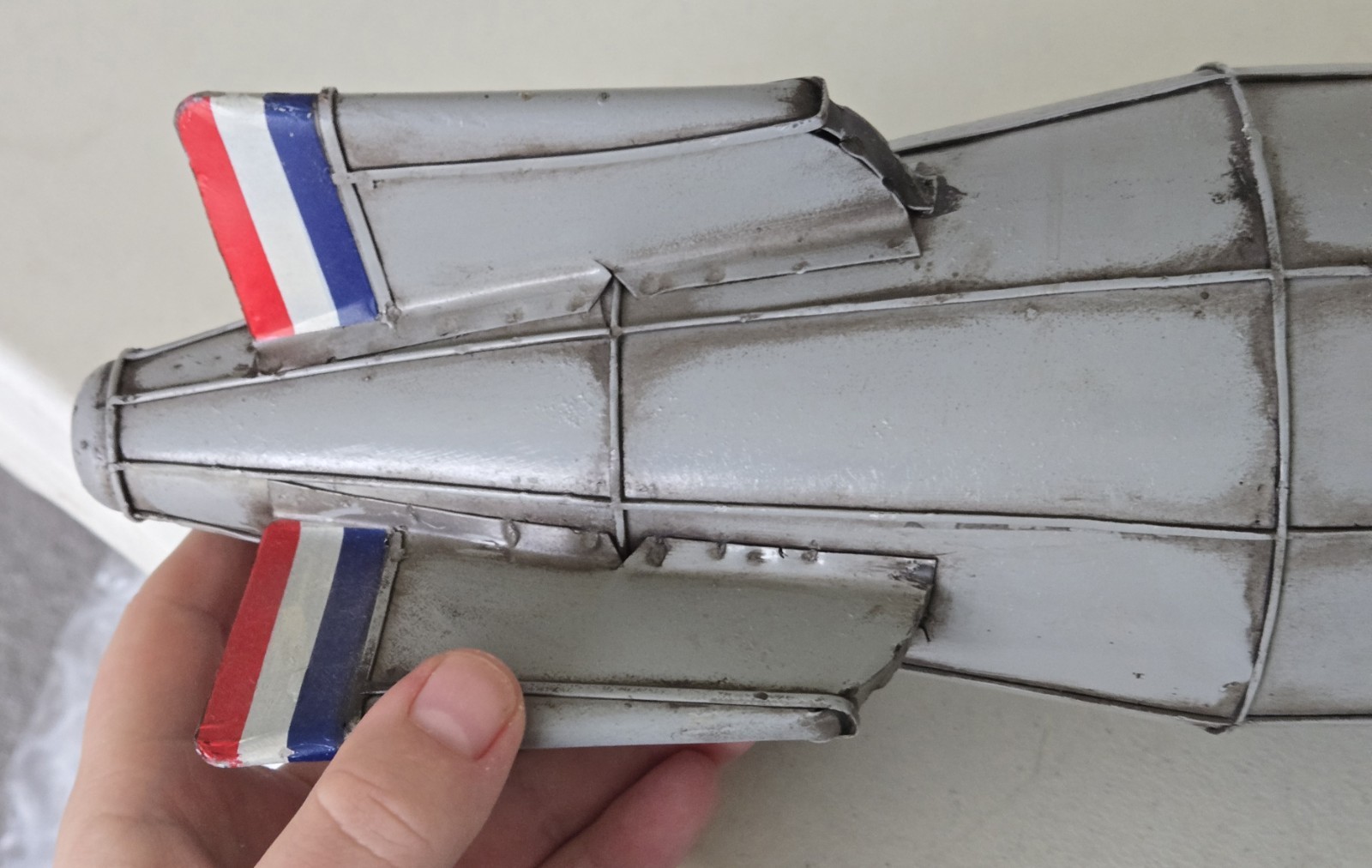 WWII 26" U.S. Navy L-2 Metal Model Hanging Blimp Airship Toy