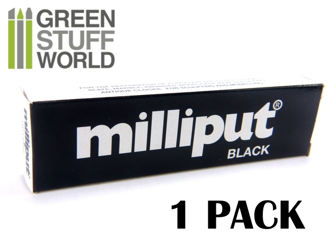 Milliput Black - Epoxy Putty 4oz (113.4 g) -- Warhammer