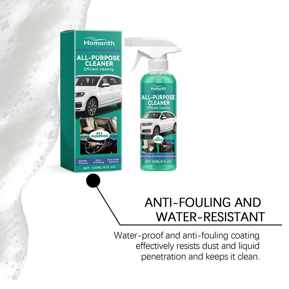 Homonth car interior foam cleaner