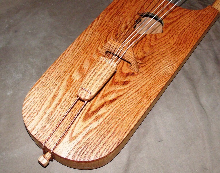 Unique 6 String LIAR Lyre White Oak & Red Oak NR!