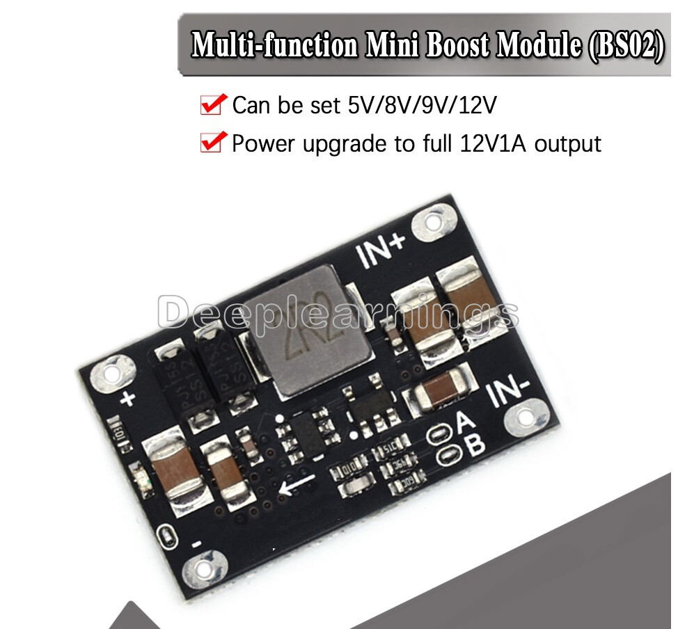 Real 10W DC-DC Multi-function Mini boost module 3V-5.5V to 5V 8V 9V 12V NEW