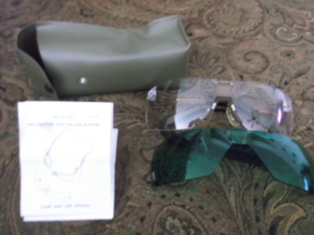 US MILITARY PROTECTIVE SPECTACLES SYSTEM GLASSES