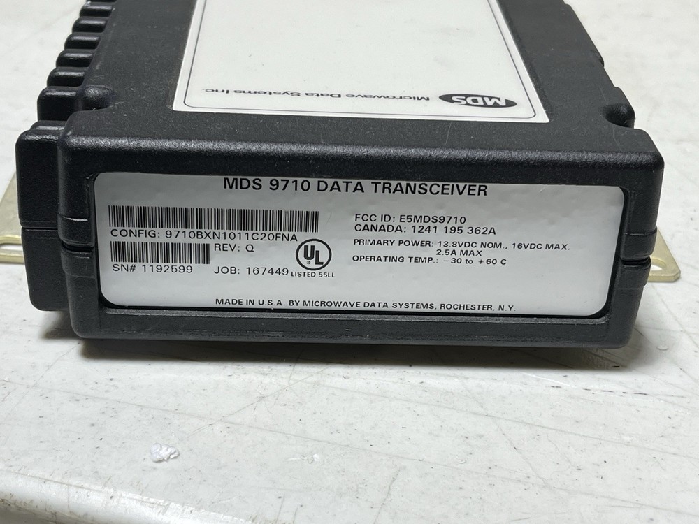 Microwave Data Systems MDS 9710 HL Data Transceiver #599