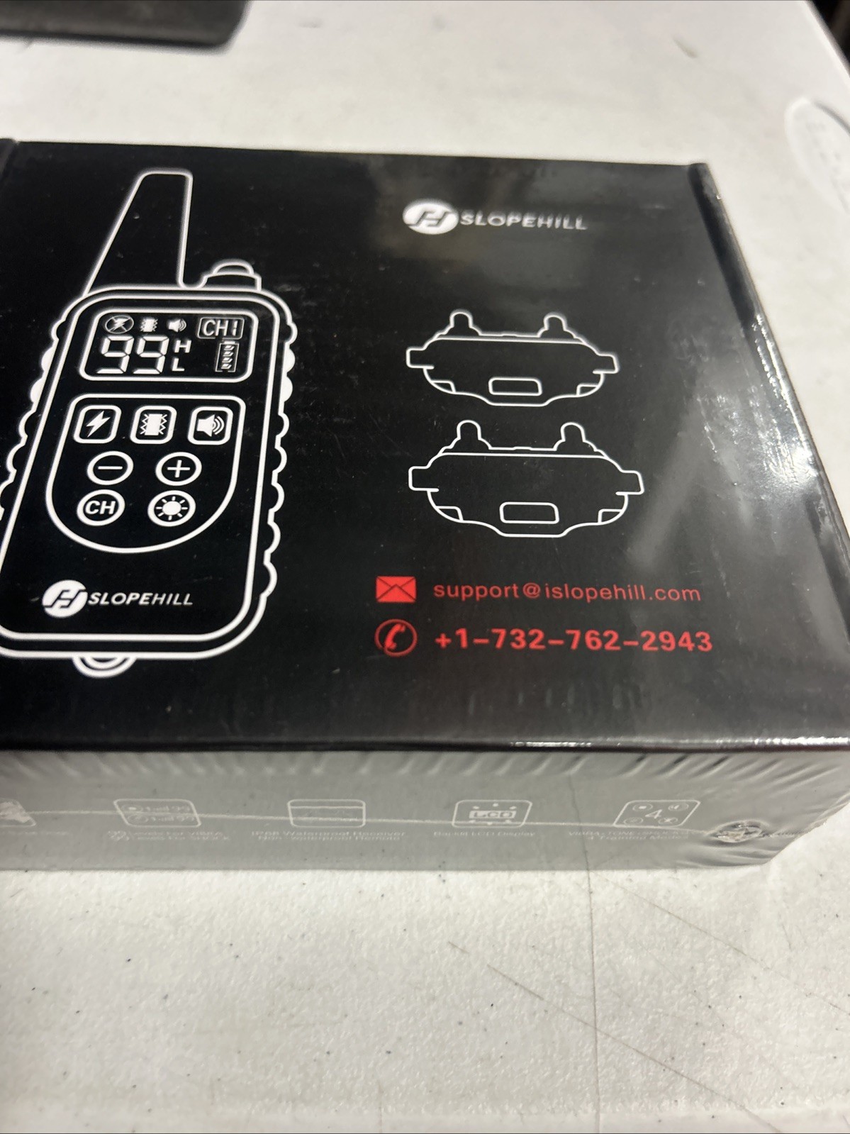 Slopehill Dog Training Collar 3 Modes IP68 Waterproof  Model #880 new box Sealed