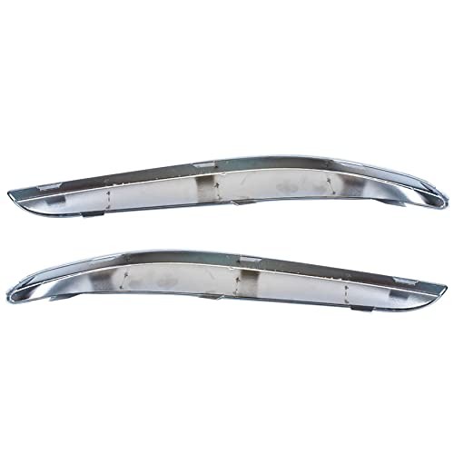 Chrome Front Bumper Molding Trim Pair Replacement for 2011 2012 2013 2014 300