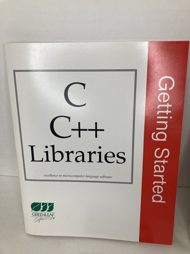 Greenleaf Software Comm ++ V2.0 Communication Library for C++ 1994 Programming