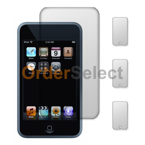 3X Clear HD LCD Screen Protector for Apple iPod Touch 2 3 2nd 3rd Gen 100+SOLD
