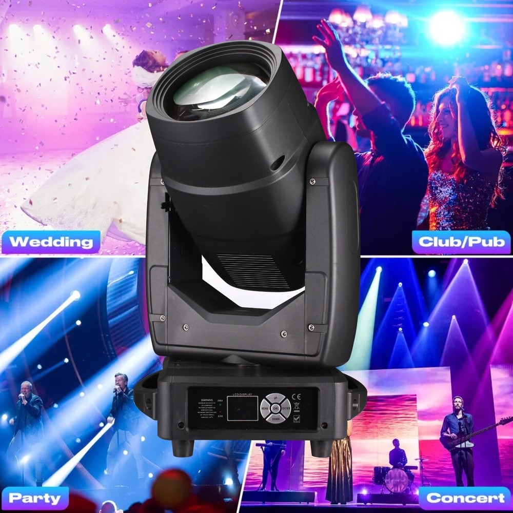 Rainbow Effect 380W 20R Sharpy Beam Moving Head Light DJ Light Stage Lighting