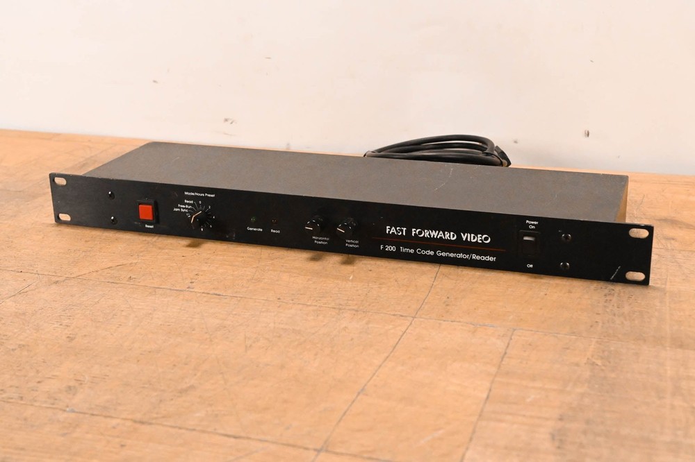 Fast Forward Video F200 Time Code Generator / Reader CG01C7D