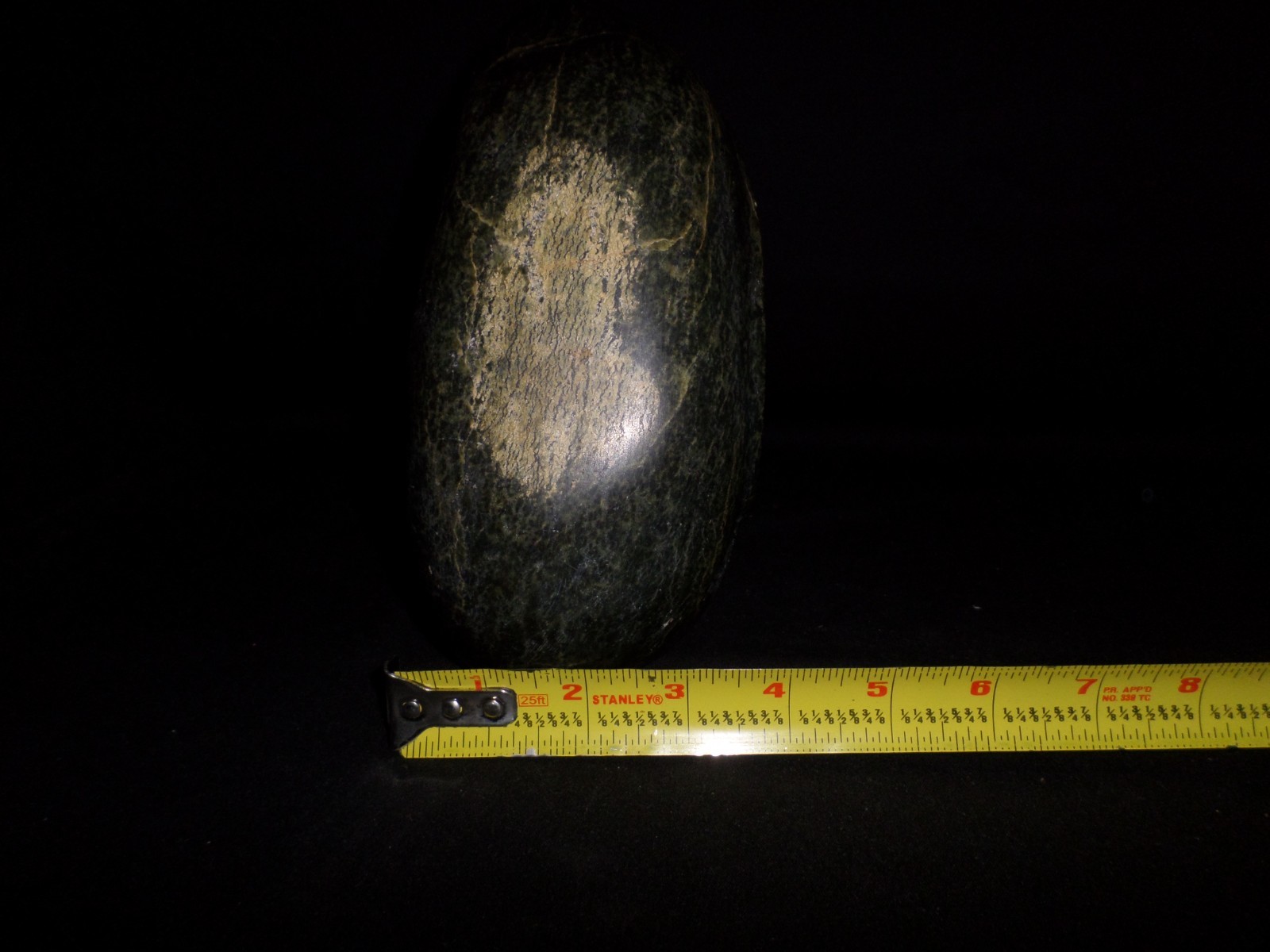 Fine Antique Native American Alaskan Cape Dorset Carved Serpentine Whale 10lb