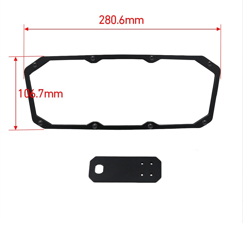 UTV Side Mirrors & Center Mirror For 2017-2024 Polaris Ranger 500 570 /900 /1000