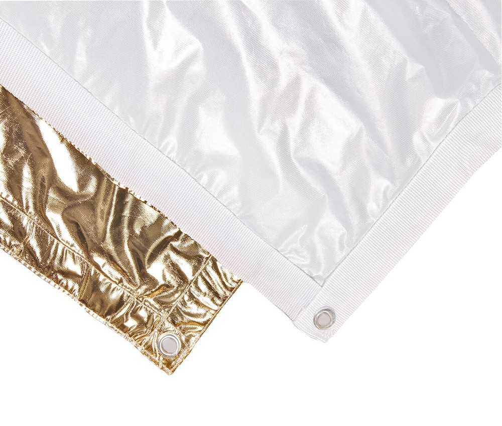 20'x20' 6x6m Solid Gold Reflector Butterfly/Overhead Fabric
