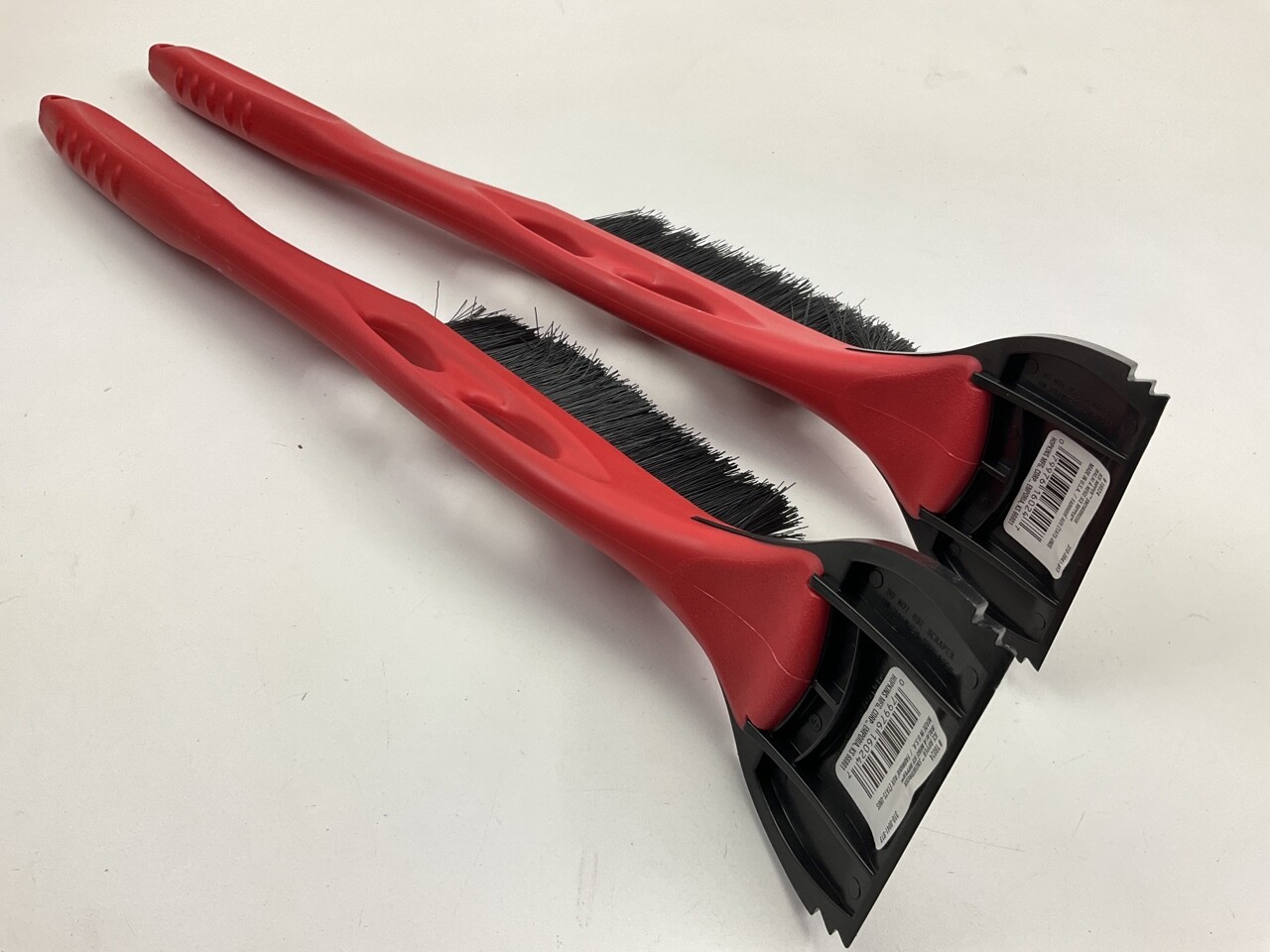 MADE IN USA - Hopkins RED Snow Ice Scraper & Brush Combo - 2 PACK