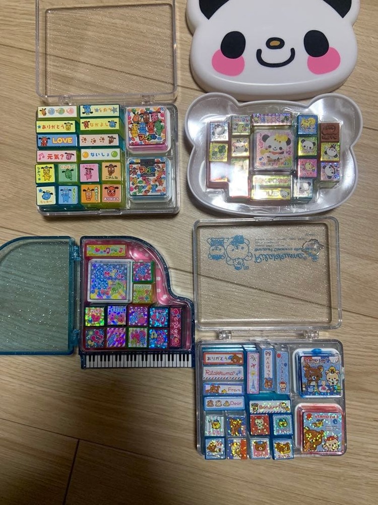 Heisei retro stamp #2f82aa