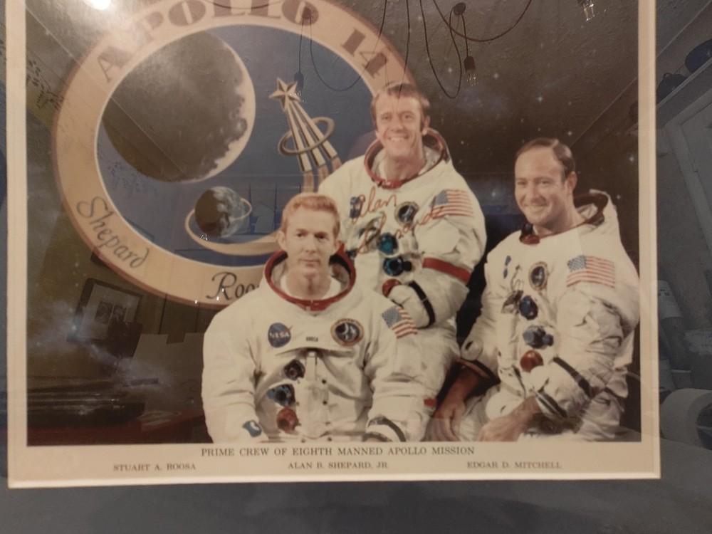 Apollo 14 Crew Photo (Signed by Alan Shepard)
