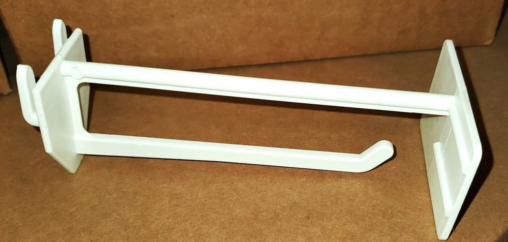 Kinter 4" Stem Length Corrugated Universal Display Hook With Scan Plate 225/Case