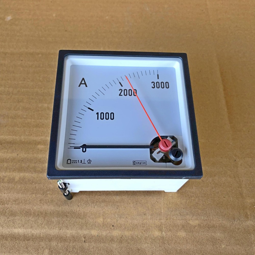 CROMPTON E24401AGFAWHER AMP METER 123769 M627P