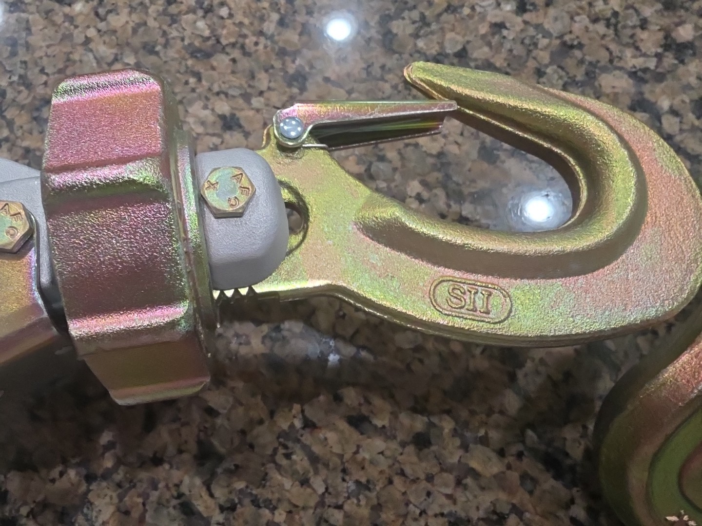 Military Aircraft Cargo Tie Down With 9' Chain