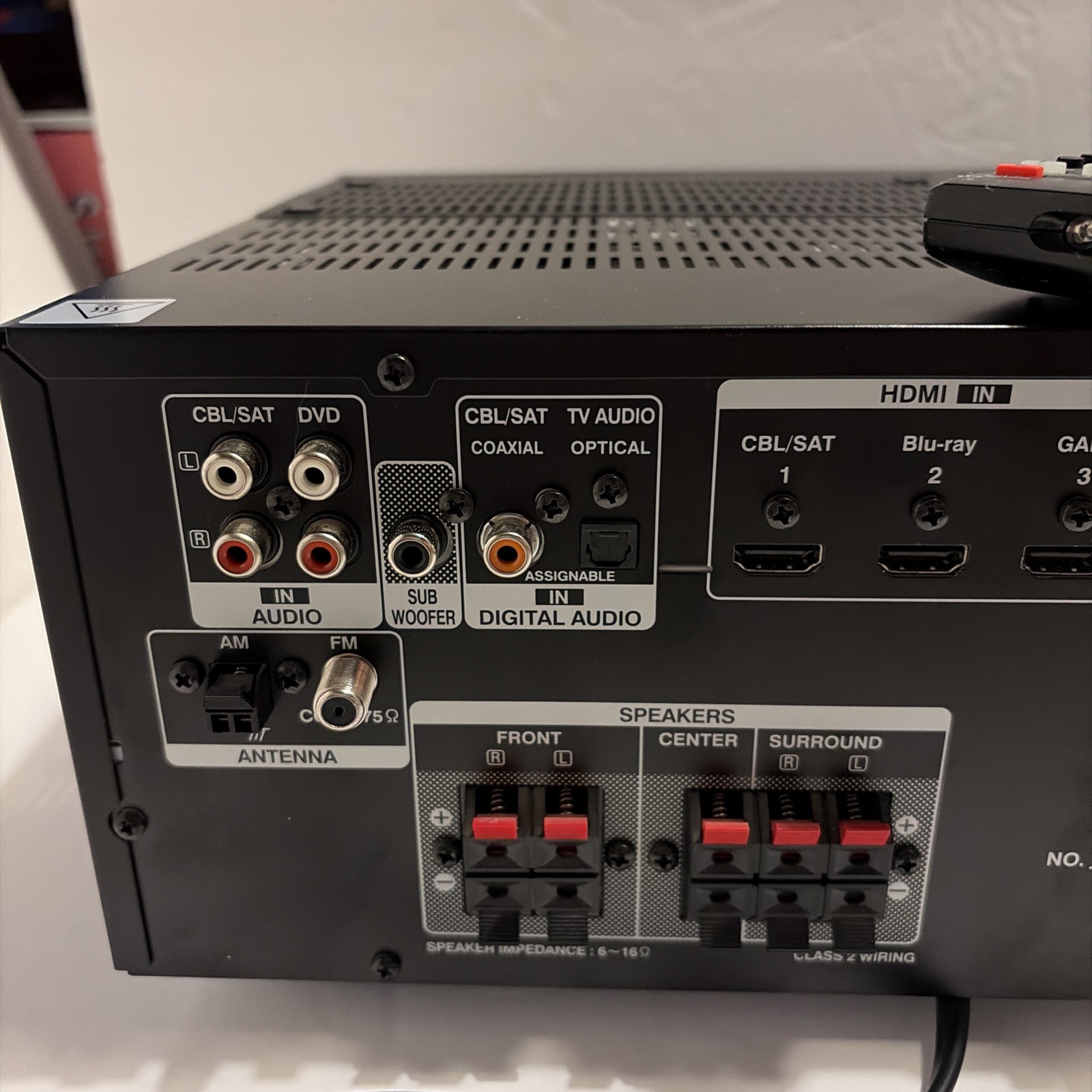 Denon AVR-1513 5.1 Ch HDMI Network Home Theater Receiver Stereo + Remote Bundle