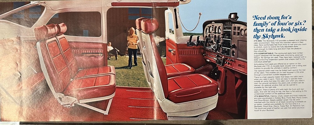 Cessna Skyhawk 172 1971 Brochure