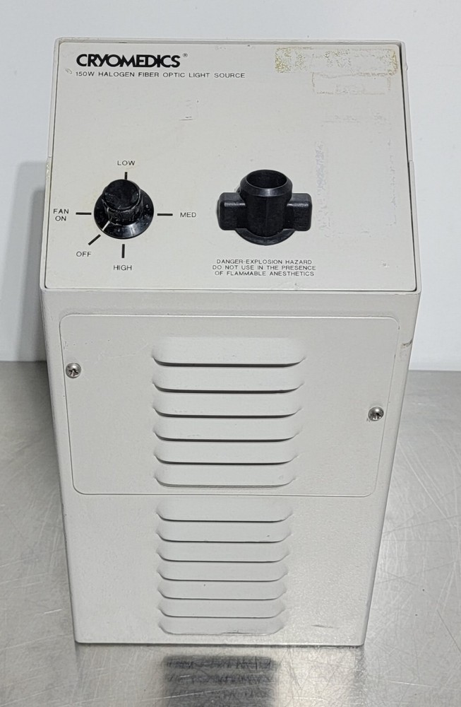 Cryomedics 150W Halogen Fiber Optic Light Source w/ Ring Light
