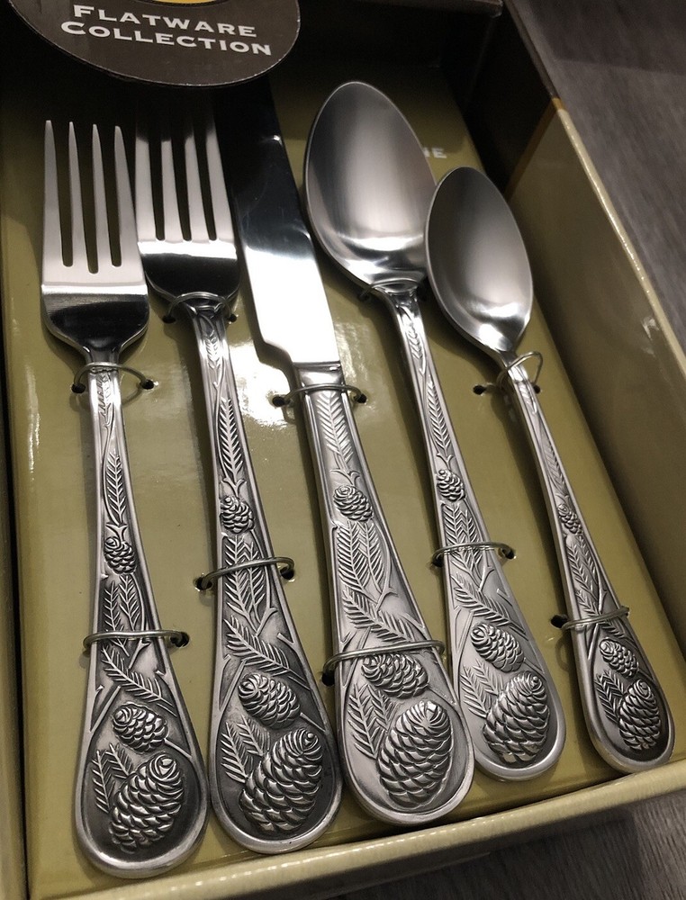 CAMBRIDGE - PINE CONE - Stainless Flatware Silverware - YOU CHOOSE CHOICE - NEW*
