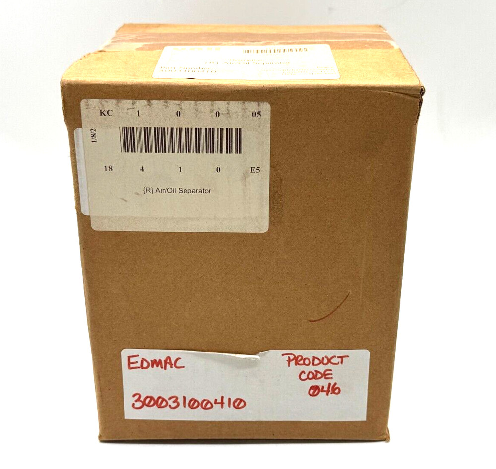 Edmac Separator OIL SEPARATOR 3003100410 SAME DAY SHIP
