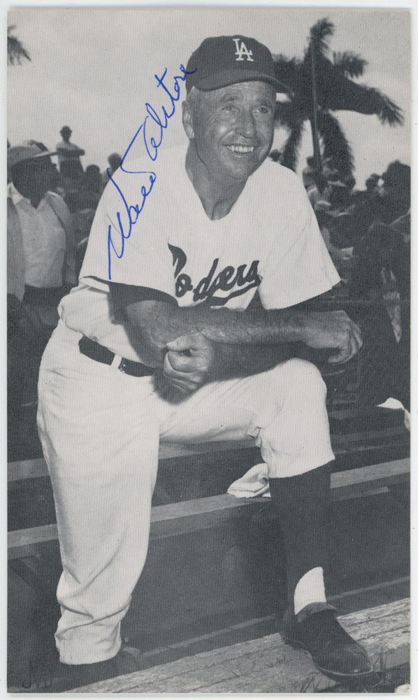 Alston, Walt Signed Postcard 9  719682