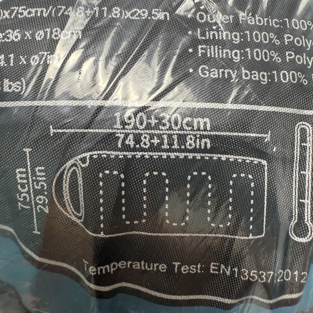 NET KingCamp Oasis 250 Sleeping Bag Sz L Blue