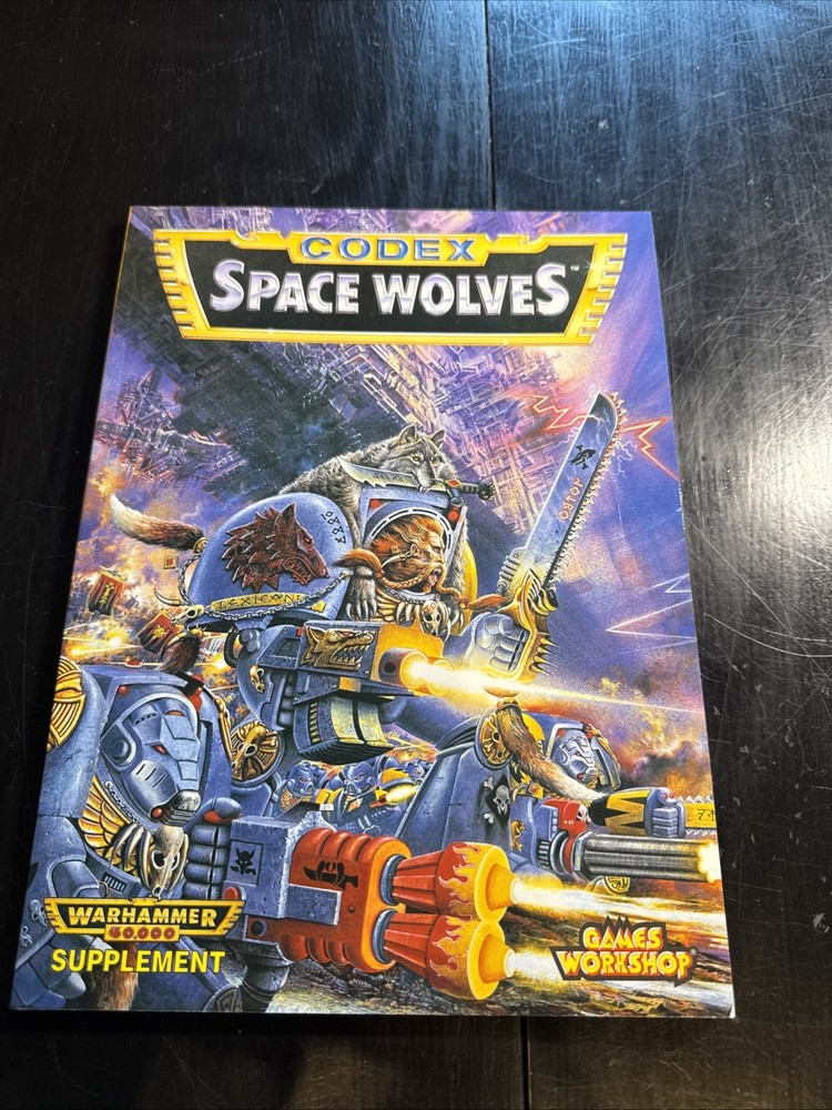 GW Warhammer 40K Codex Space Wolves (2nd Ed) VG+