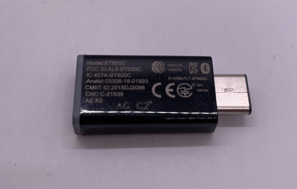 PLANTRONICS VOYAGER BLUETOOTH WIRELESS RECEIVER BT600C DONGLE