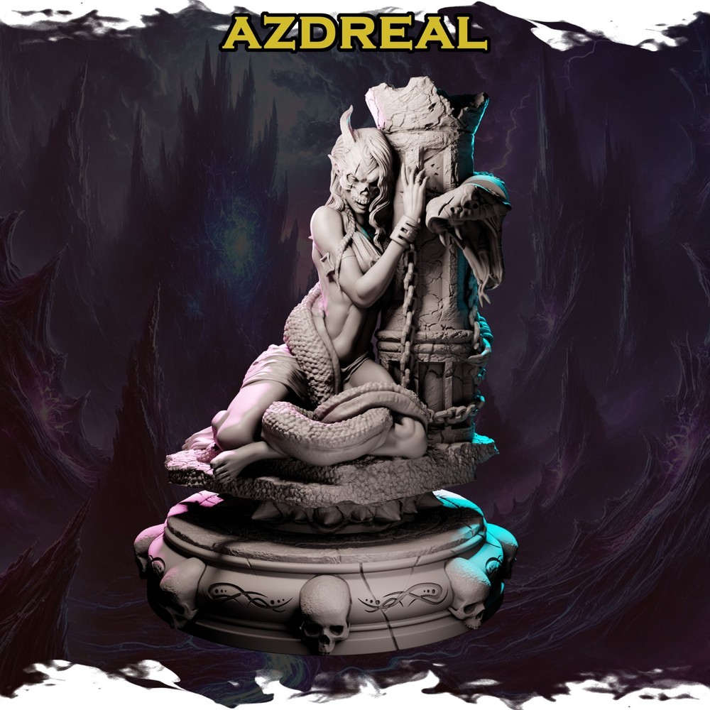 Azdreal miniature 75mm