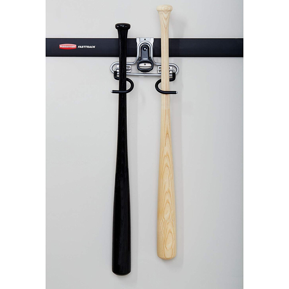 Rubbermaid 1784454 FastTrack Wall S Hook 2 Handle Storage Organizer Tool Rack
