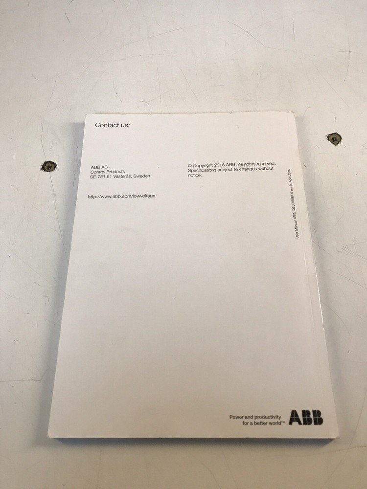 ABB Softstarters Type PSE18...PSE370 User Manual Short Form