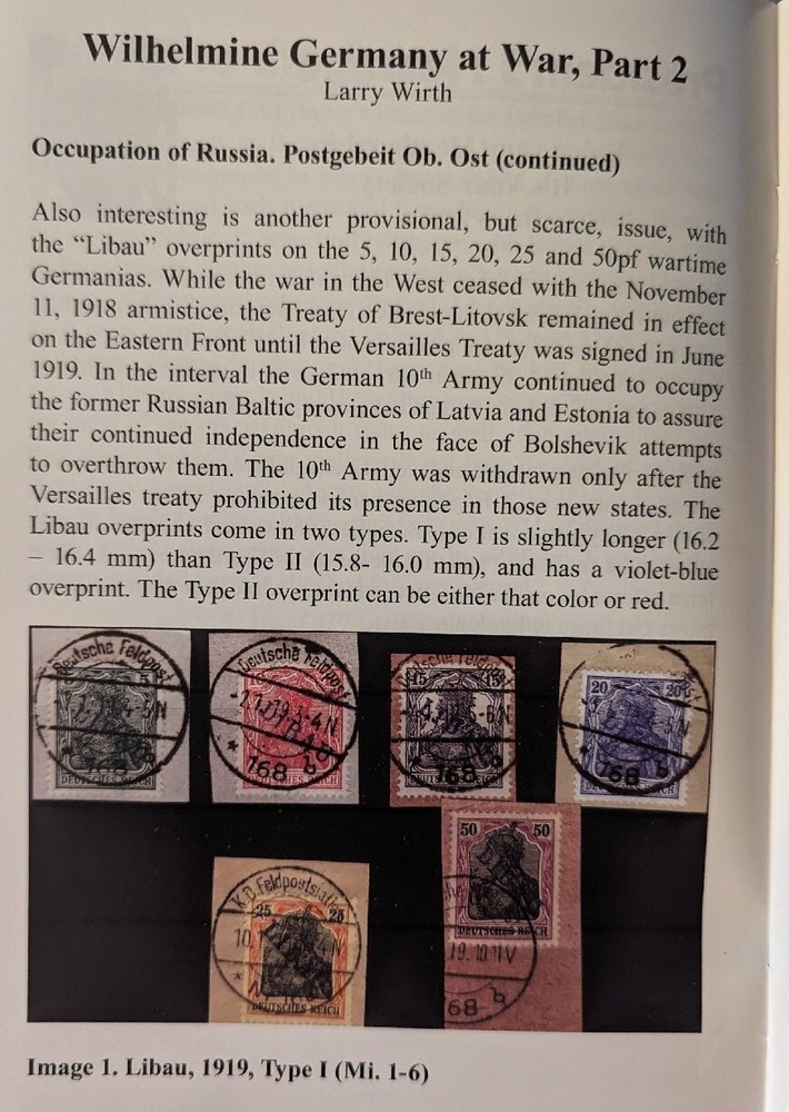 German Postal Specialist Dec 2015 Wilhelmine Germany At War DDR Official Covers