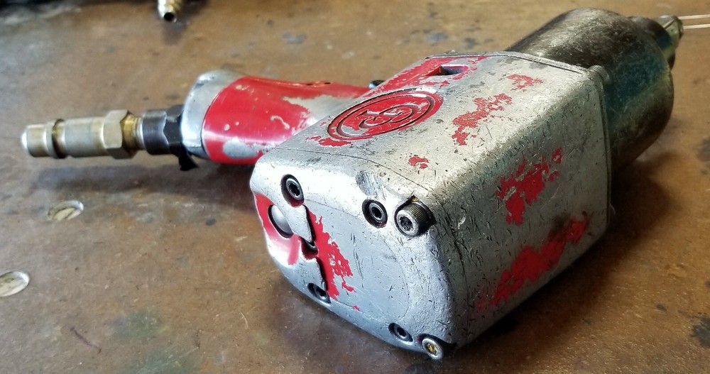 ½” Pneumatic Impact Wrench Chicago Pneumatic CP9541 TESTED WORKING PULL [A3F#38