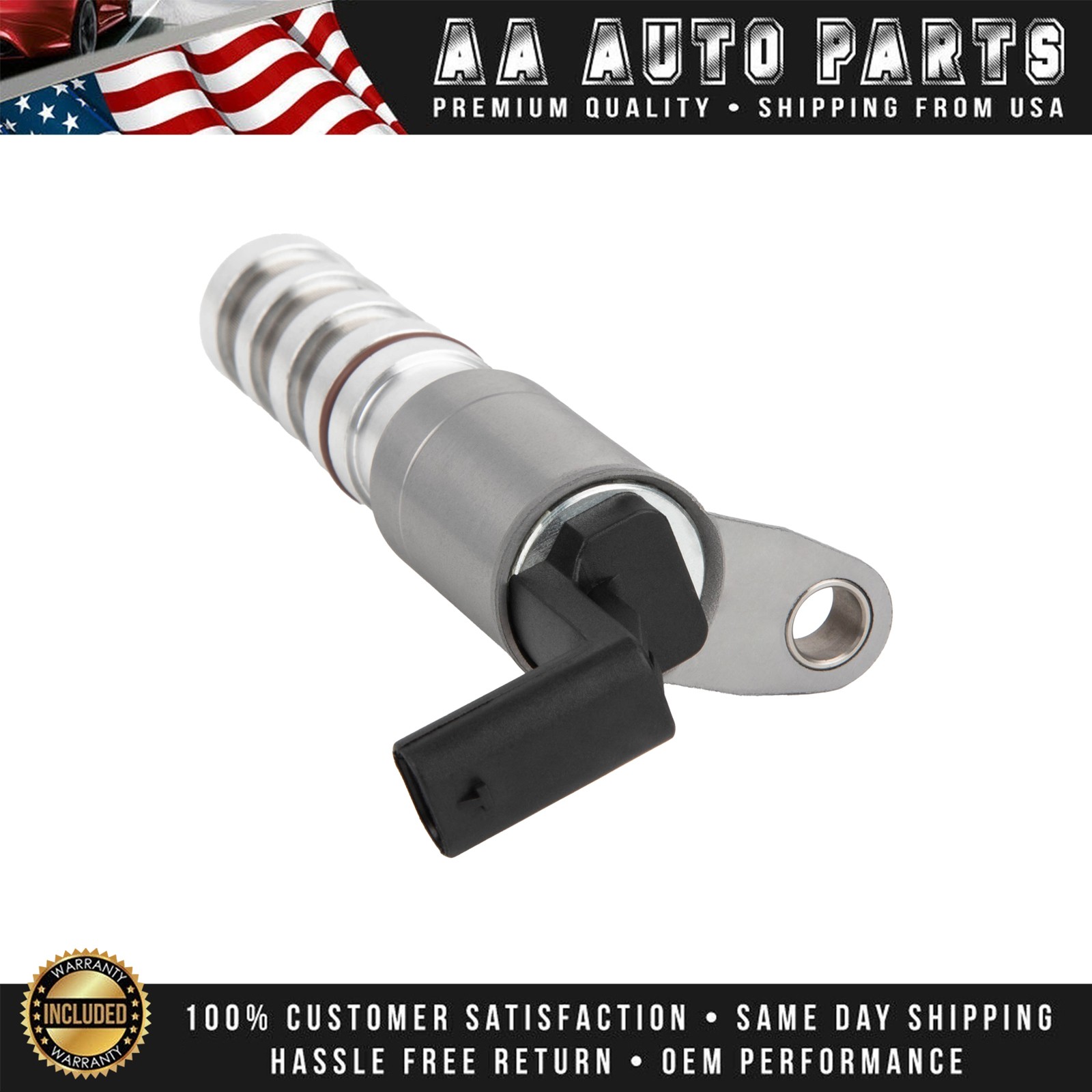 2PCS Engine Variable Valve Timing Solenoid for Buick Cadillac Chevy GMC 12671336