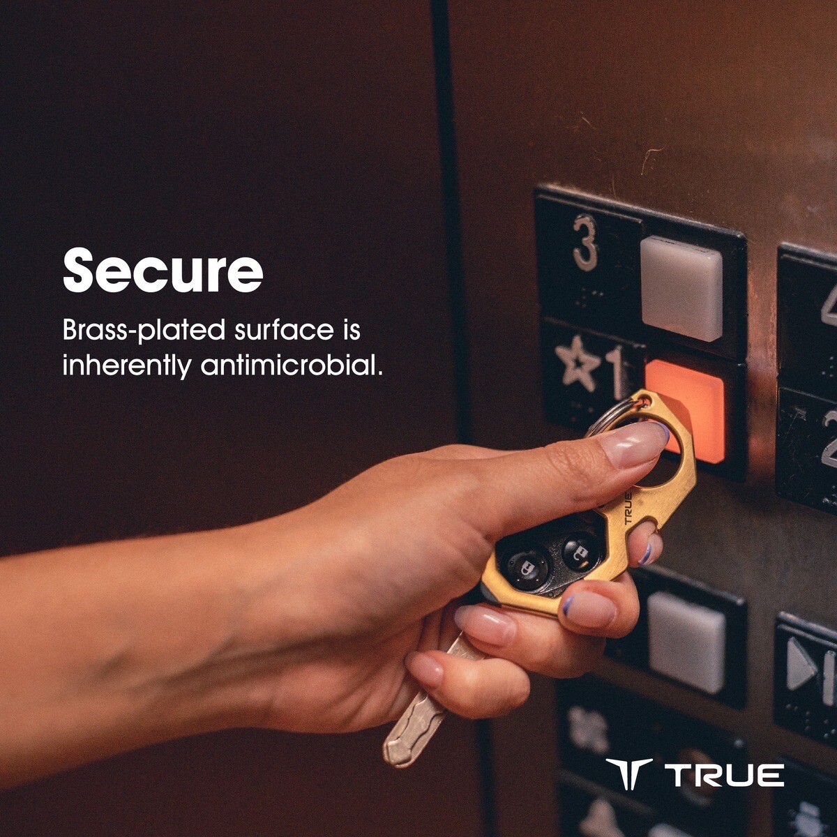 TRUE TRU-ACC-0007 No Touch Carabiner Tool