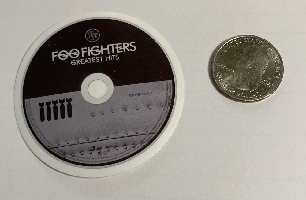 Foo Fighters Rock Band Sticker