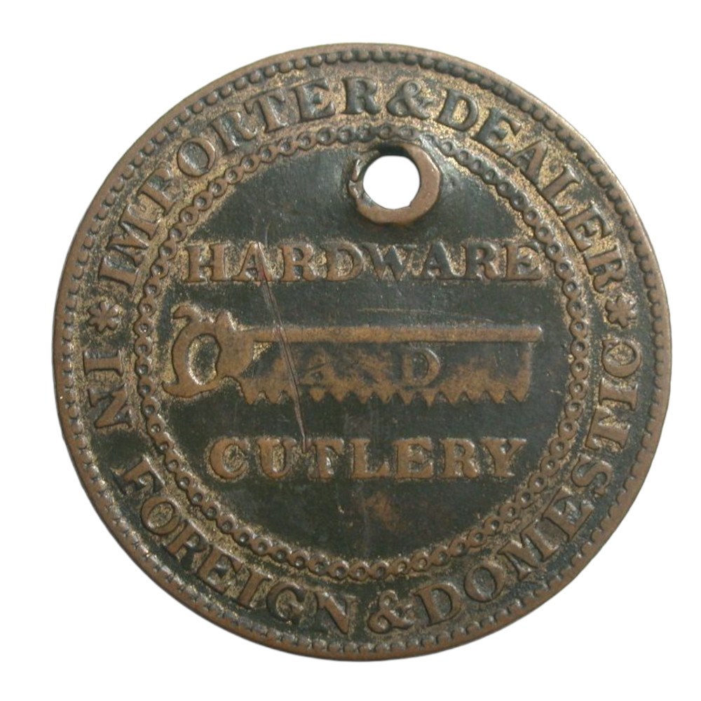 Philadephia, PA James Watson Hardware Store HT Token