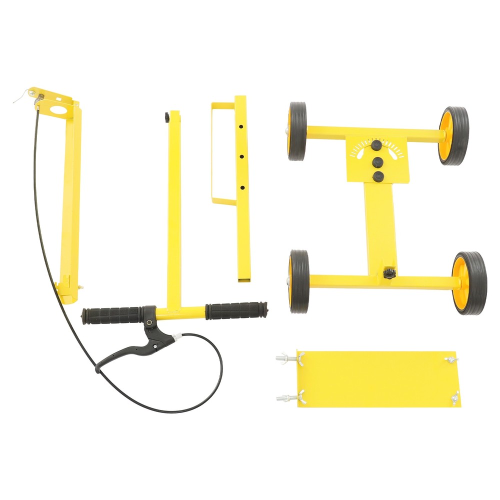 Striping Line Marking Machine Multi-Function Score Line Striping Machine 4-Wheel