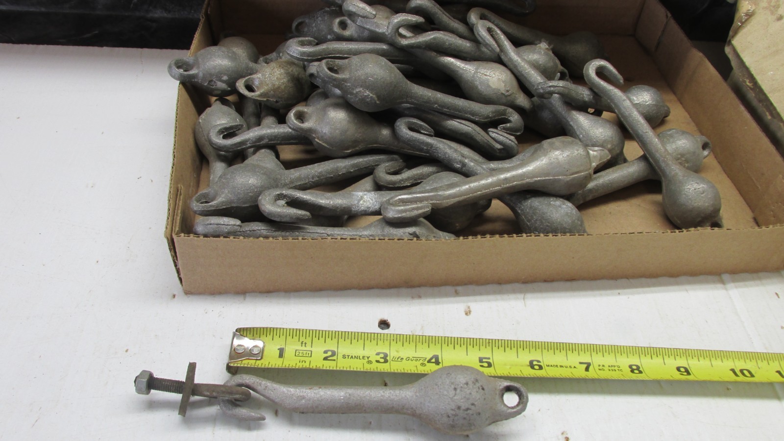 Vintage NOS Bell Clapper Aluminum Porch Sm Dinner Bell