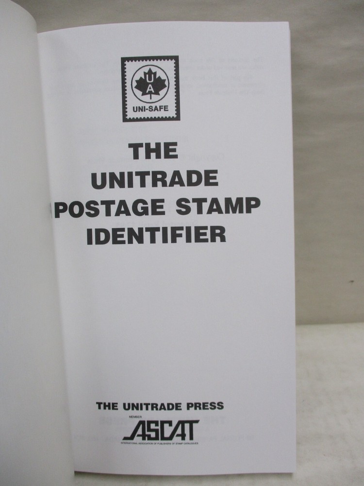 The Unitrade Postage Stamp Identifier Softcover Book 1997