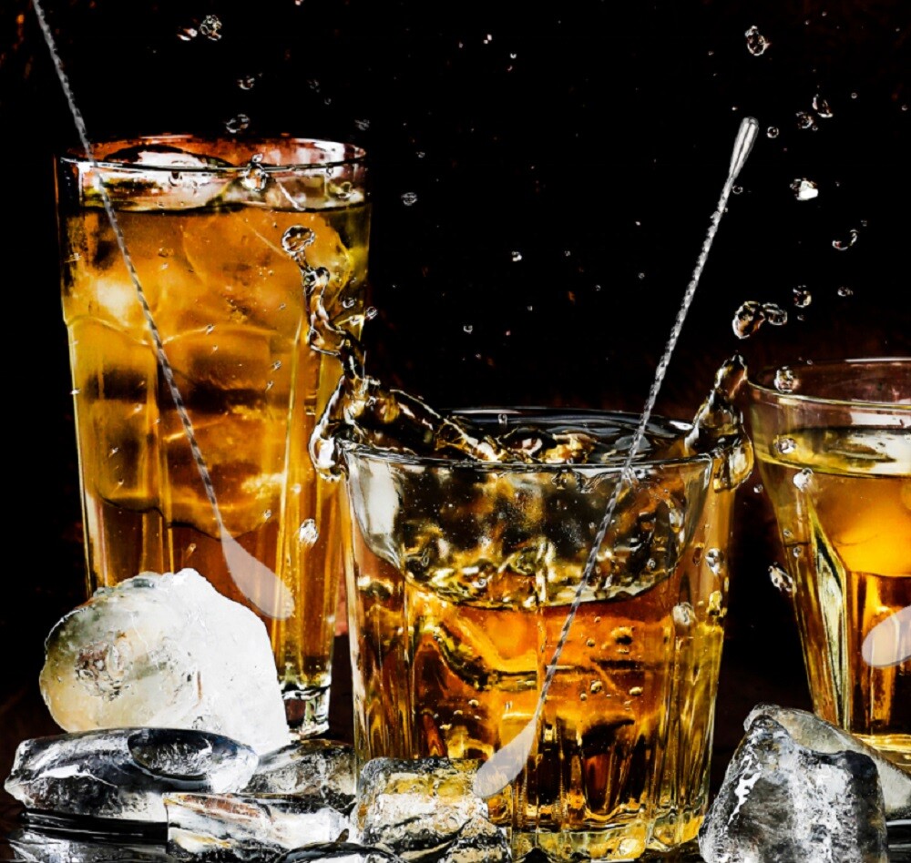 12 Inches Stainless Steel Bar Spoon Bartender Cocktail Shaker Cocktail Mixing US