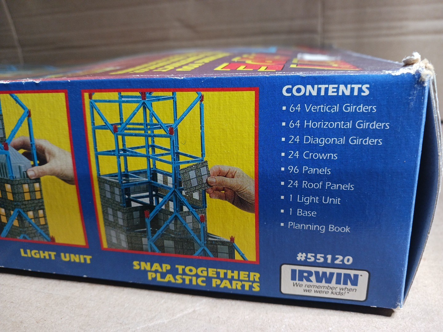 298 Irwin Girder & Panel Building System City Scape With Lights- Open Box 55120