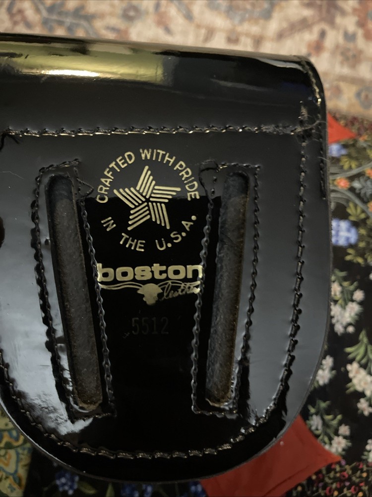 Boston Leather Double Cuff Case Shiny- 5512