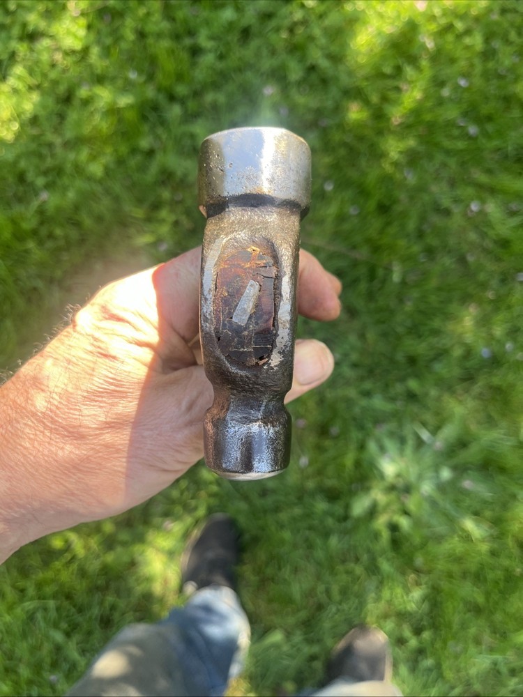 Vintage blacksmith Farriers clipping hammer