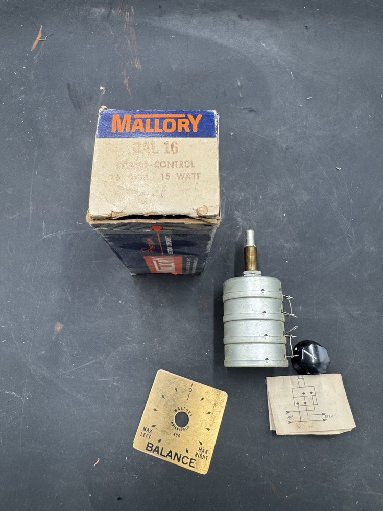 Mallory BAL 16 Stereo Control