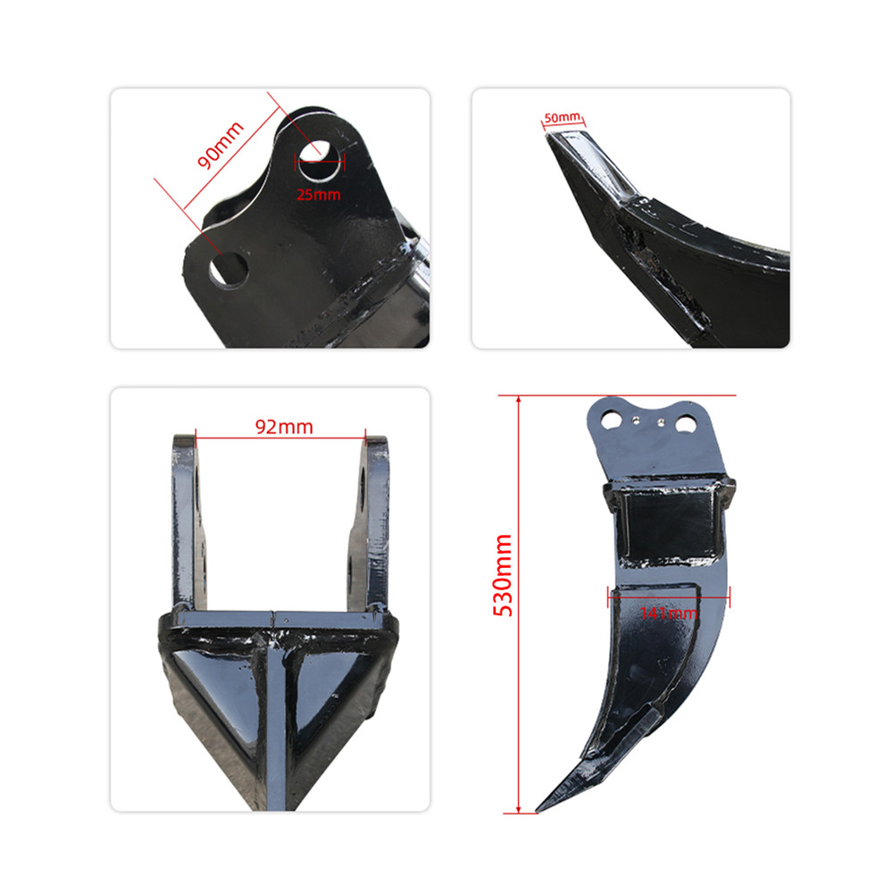 Mini Excavator B&S with Attachments Auger Drill Ripper Quick Hitch Rake Diggers