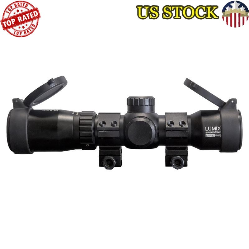 Crossbow Scope 1.5-5x32 IR-E Durable Impact Resistant Adjustable Reticle New